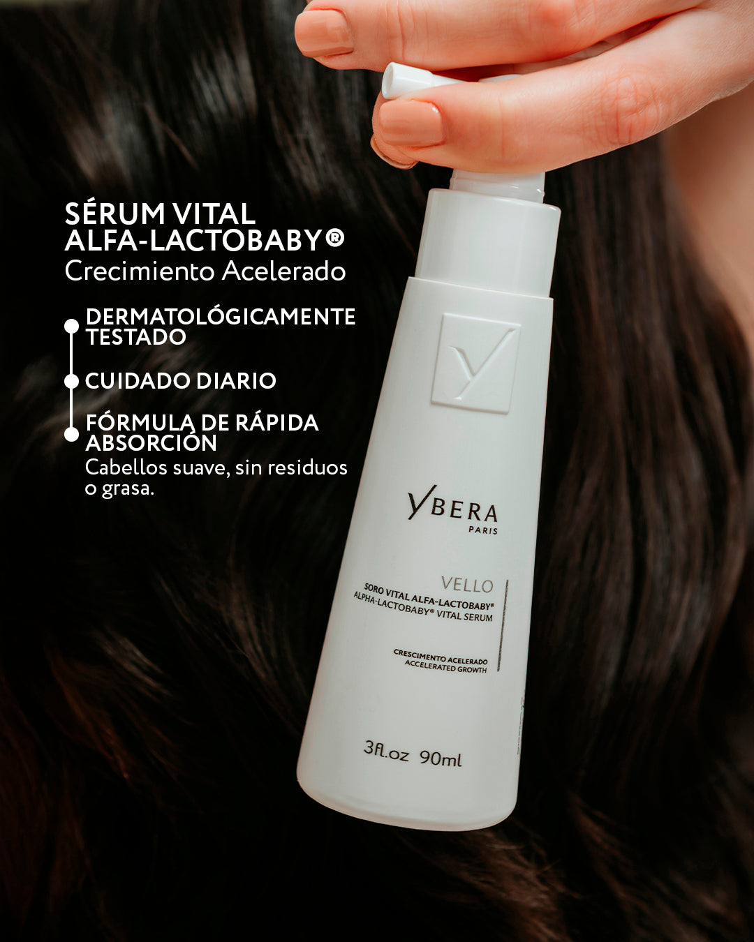 KIT Vello ALFA-LACTOBABY® - PreCleaning 250 ml + Shampoo 250 ml + Serum 90 ml