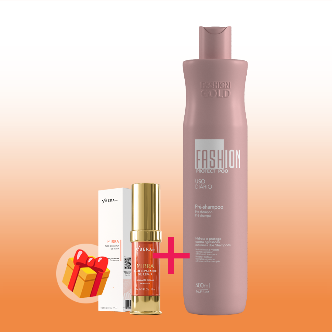 Fashion Gold - Protect & Control PRE - Shampoo 500 ml
