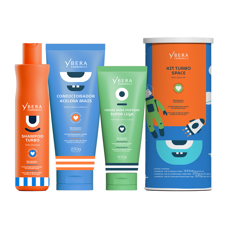 Cronograma Niño Fashion Kids Lata (Shampoo 300ml + Acondicionador 250g + Crema de Peinar Fijadora 200g)