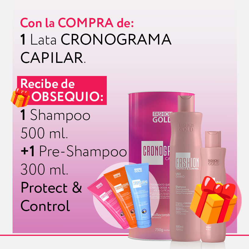 Cronograma Capilar Lata x3 Tubos 250gr c/u