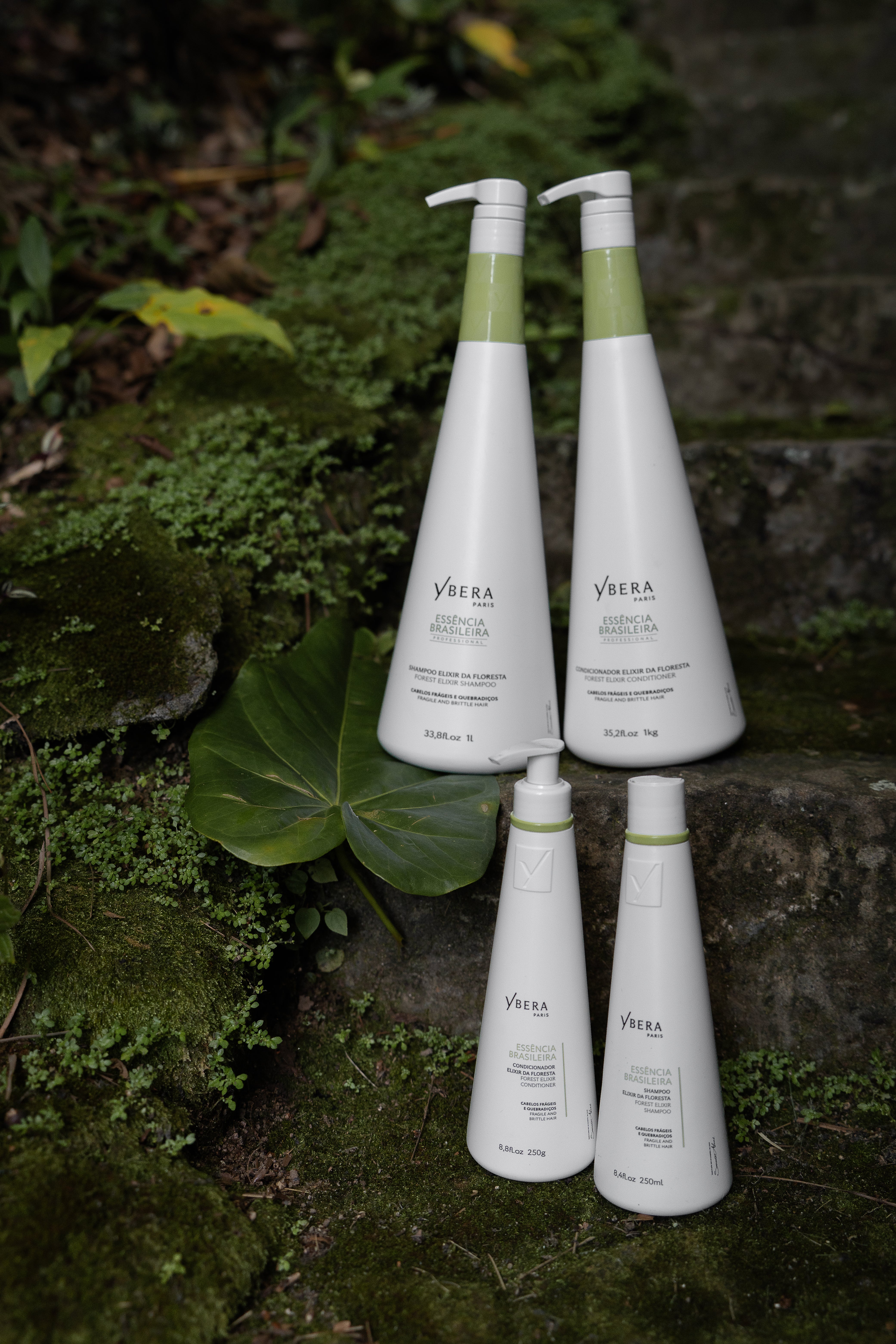 Essencia Brasileira - Floresta Kit ( Shampoo 250ml + Acondicionador 250ml + Leave-in 250gr