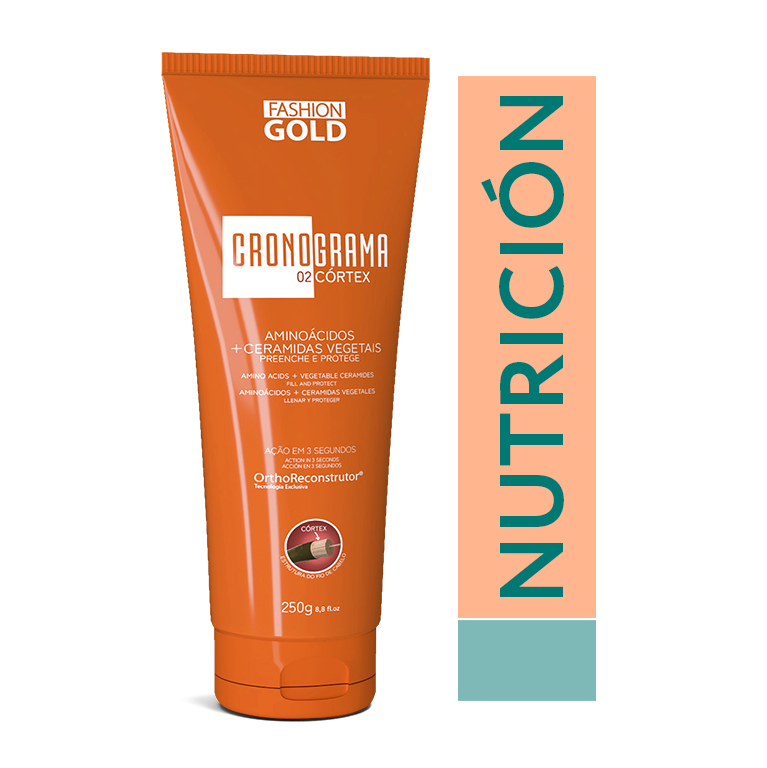 Máscara Nutrición 250g Cuidados Profundos - Ybera Fashion Gold