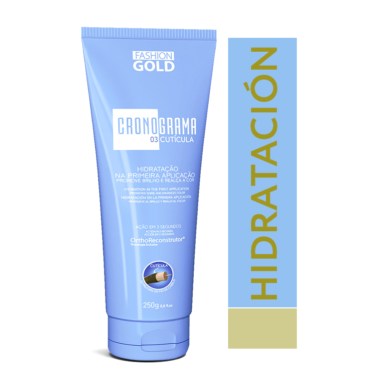 Máscara Hidratación 250g Cuidados Profundos - Ybera Fashion Gold