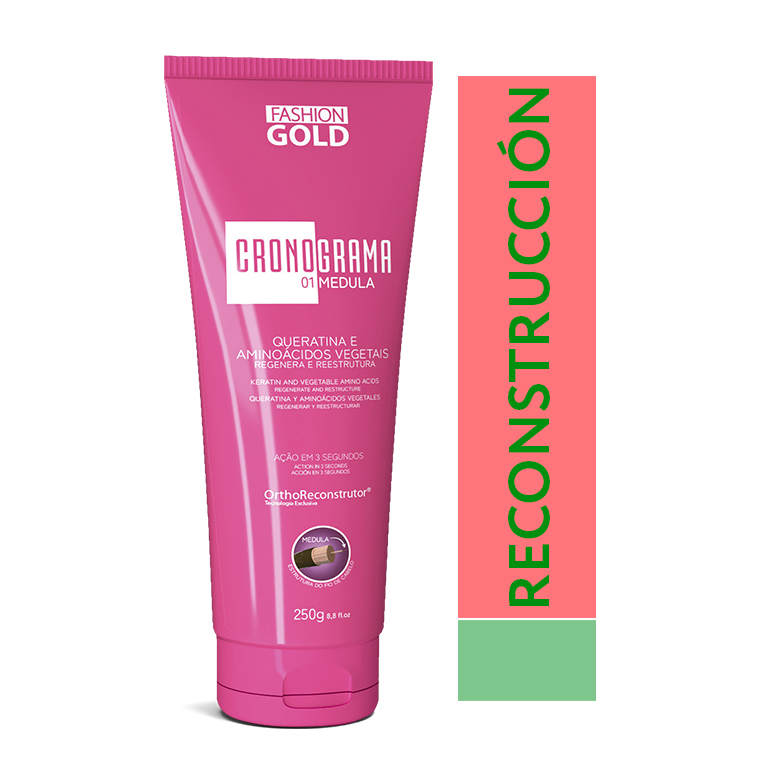 Máscara Reconstrucción 250g Cuidados Profundos - Ybera Fashion Gold