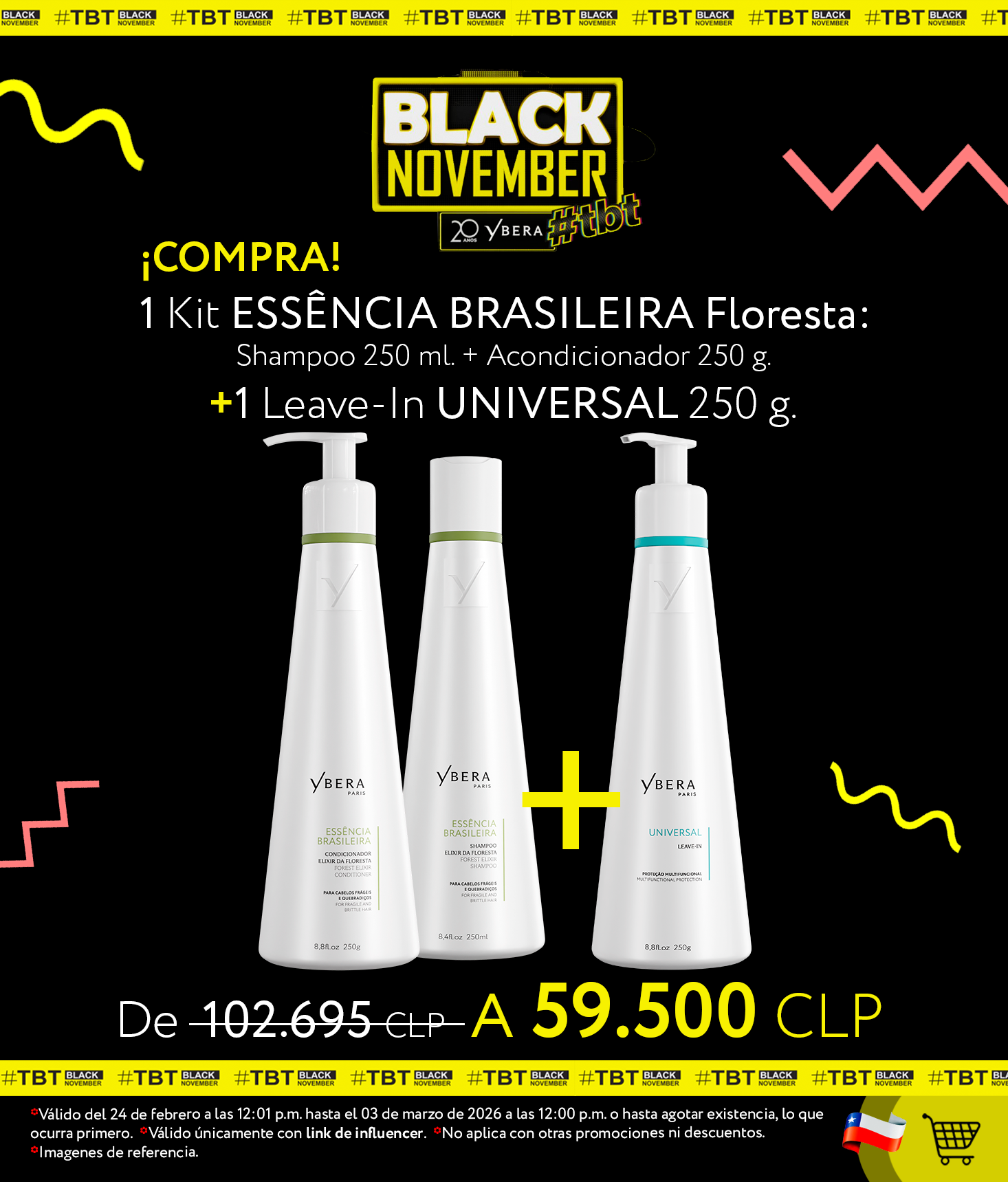 Essencia Brasileira - Floresta Kit ( Shampoo 250ml + Acondicionador 250ml + Leave-in 250gr