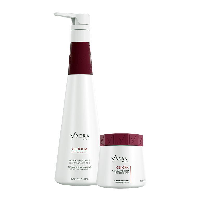Genoma PRO-GENO® - Kit Shampoo 500ml + Máscara 200gr
