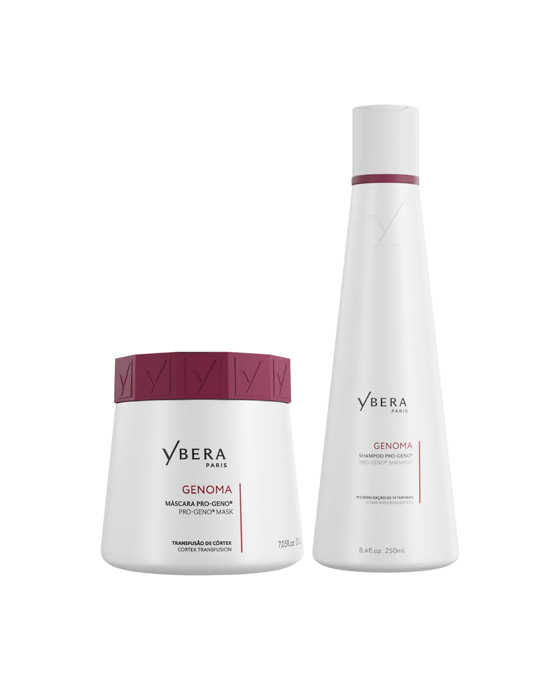 Genoma PRO-GENO® - Kit Shampoo 500ml + Máscara 200gr