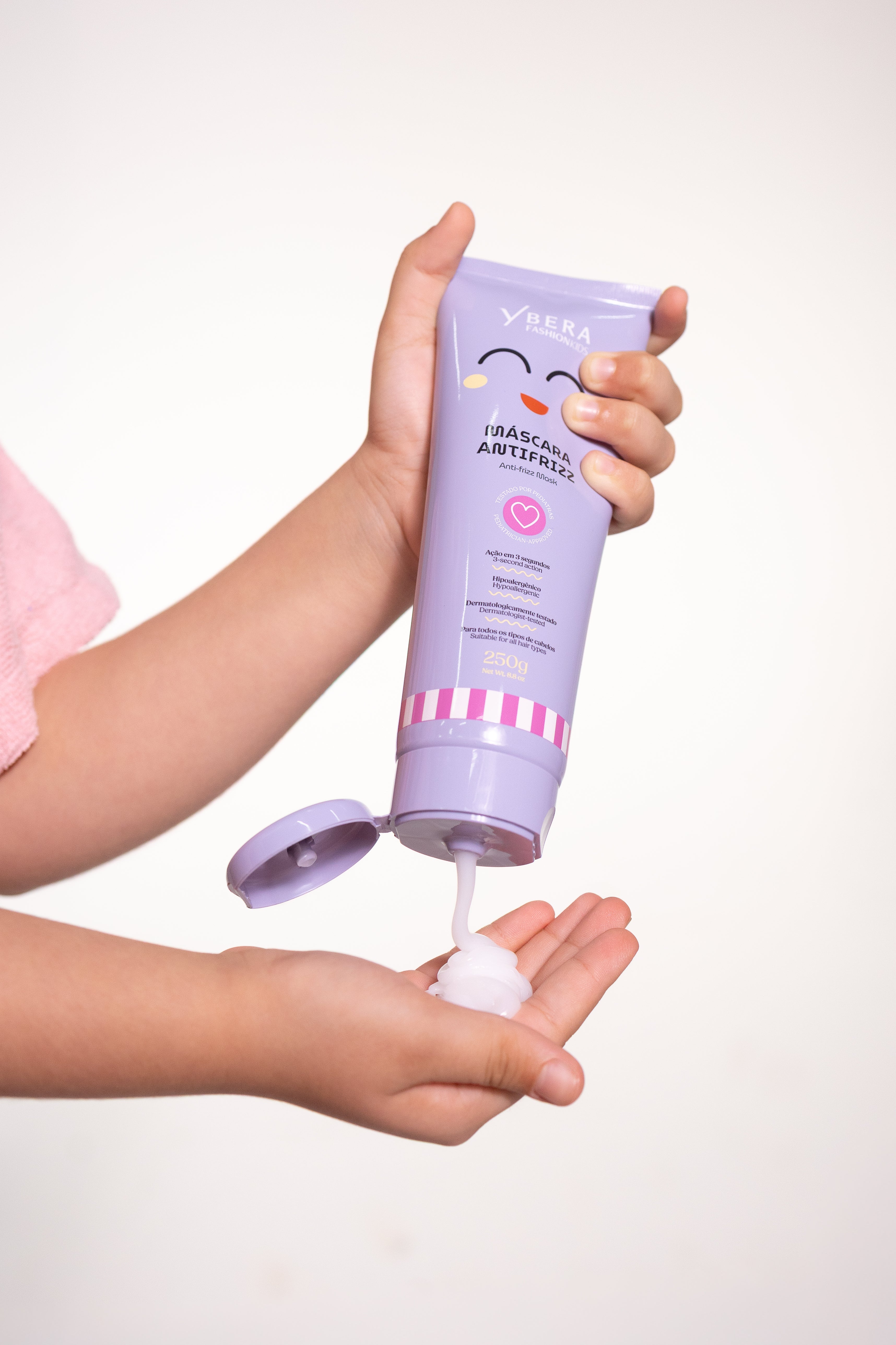 KIT Cronograma NIÑA Fashion Kids Lata - 3x250 g c/u + Leave - In Desenredante 150 ml