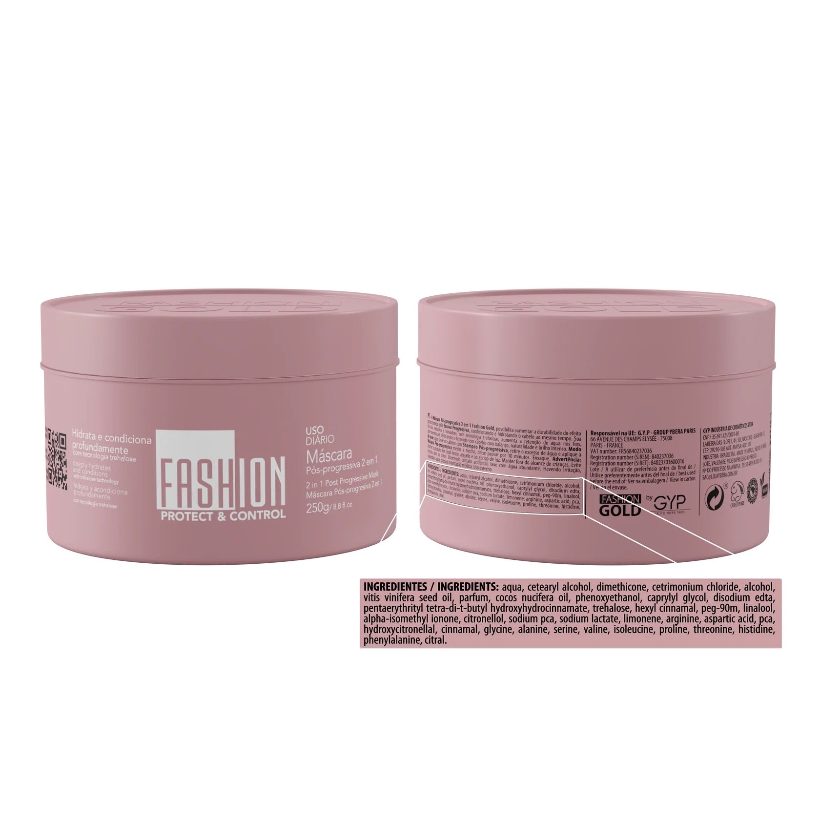 Fashion Gold - Protect & Control Máscara 250gr