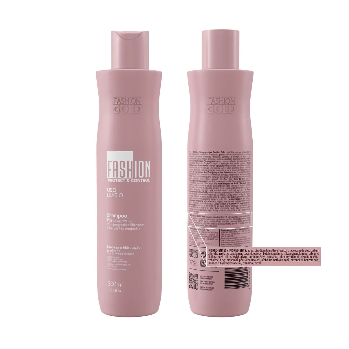 Fashion Gold - Protect & Control Shampoo 300ml
