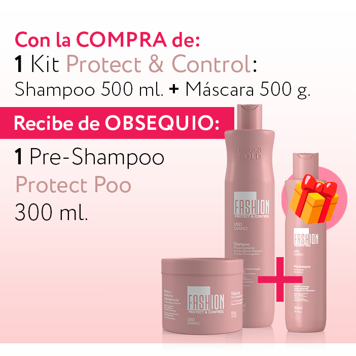 KIT Protect & Control - Shampoo 500 ml & Mask 500 g