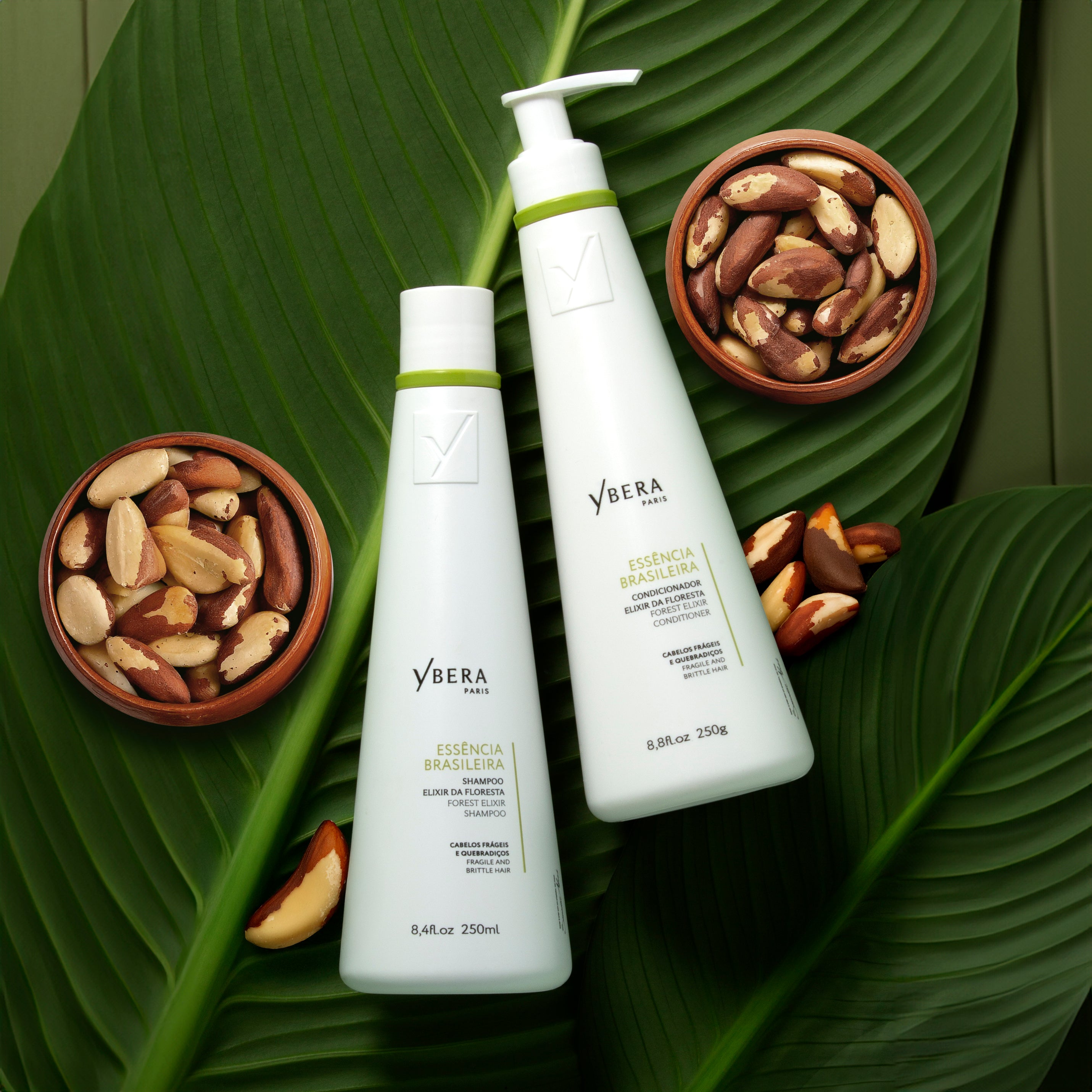 Essencia Brasileira - Floresta Kit ( Shampoo 250ml + Acondicionador 250ml + Leave-in 250gr