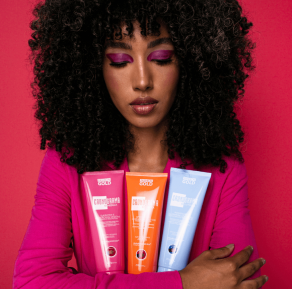 Cronograma Capilar Lata x3 Tubos 250gr c/u + alisado Fashion Gold 300gr