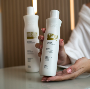 Fashion Gold - Alisado en Casa 500gr + Protect & Control  Shampoo 300ml + Mask 250 gr+ Pre Shampoo 300ml